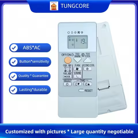 Replacement New Remote Control For Mitsubishi Electric Air Conditioner MSZ-HR50VF-E6 MSZ-HR50VF-E7 M