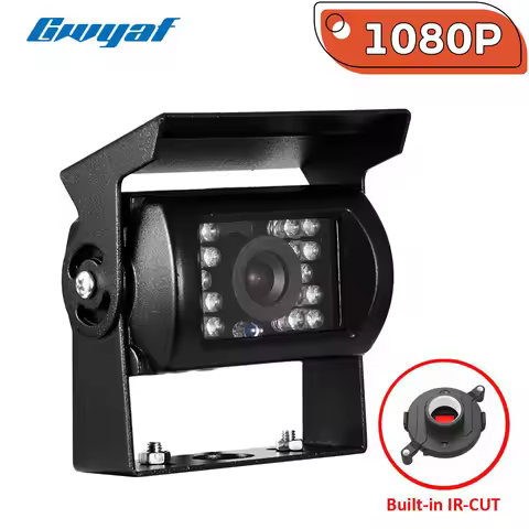 Gwyaf AHD 1080P Rear View Camera Backup Camera IR Cut Night Vision Waterproof Reverse Backup AHD Cam