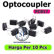 X10 PC 817 PC 817 PC-817 Genuine SHARP Photocoupler Phototransistor Contents 10 Pcs