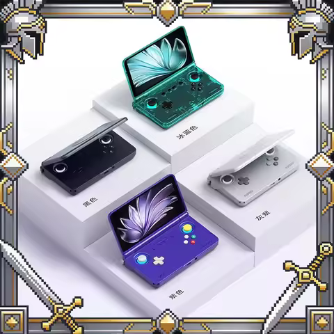 Retroid Pocket RP Flip2 Folding Game Console Game Console AMOLED 500Nits 5.5" 1080p Screen 5000mAh H
