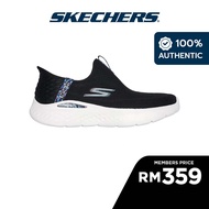 Skechers Women Slip-ins GOrun Lite Running Shoes - 129450-BKBL Kasut Sneaker, Performance, Sport, Pe