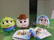 反斗奇兵 toystory 巴斯光年 Buzz 胡迪 三眼仔 豆袋 毛公仔吊飾