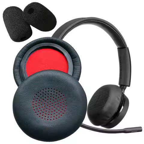 V-MOTA Voyager 4300 UC Series Ear Pads + Mic Compatible Plantronics Voyager4210 4220 4300 4310/M 432