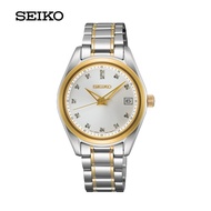 SEIKO นาฬิกาข้อมือ SEIKO QUARTZ WOMEN WATCH MODEL: SUR582P ขนาด 32 mm.