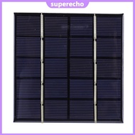 3W 5V Solar Cell Panel Solar Charging Panel Solar Panel Charger for Solar Light for 3.7V Battery 3-5