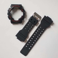 Strap And Bezel Replacement G-SHOCK GA100 GA110 GA120 GD100 GD110 GD120 SET MATTE BLACK