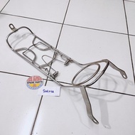 SUZUKI [3E Parts & Acc] Satria 2T Middle Luggage Clip-on Rack Satria RU 120 2-StrokeSUZUKI Rare Item