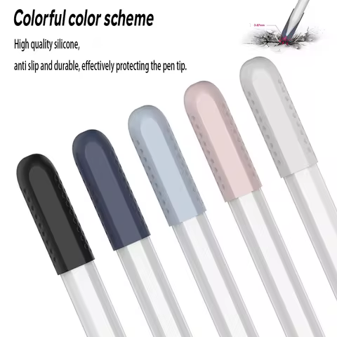 For Apple Pencil Silicone Replacement Tip Case 2-in-1 Stylus Case For Samsung Pen Apple Pencil Tip C