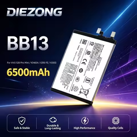 BB13 Suitable for VIVO S30 Pro Mini/V2465A/X200 FE/V2503 Mobile Phone Battery Long Lasting Battery L