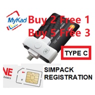ACS ACR39U-NF ANDROID/SMARTPHONE BASED Mykad Reader/SIMPACK Registration Using POCKETMATE - USB Type