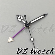 DZ 29mm 515 Quartz Watch Dial Black White Dial With Hands Green Luminous Fit RONDA 515/RONDA 515-24H