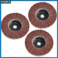 【1.15】 3PC 3in Grinding Wheels Flap Discs Angle Grinder Sanding Disc Wood Abrasive Tool