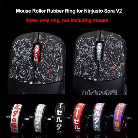 Mouse Roller Rubber Ring For Ninjusto Sora V2 Replacement Scroll Wheel Collar Pulley Mice Repair Too