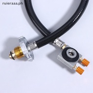 ruieraaaPET Outdoor Gas Tank Inflation Valve Cylinder Gas Inflate Kit Camping Butane Gas Refillable 