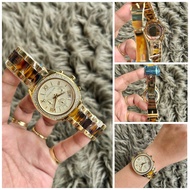 Michael Kors Square Watch with Date Display for Women