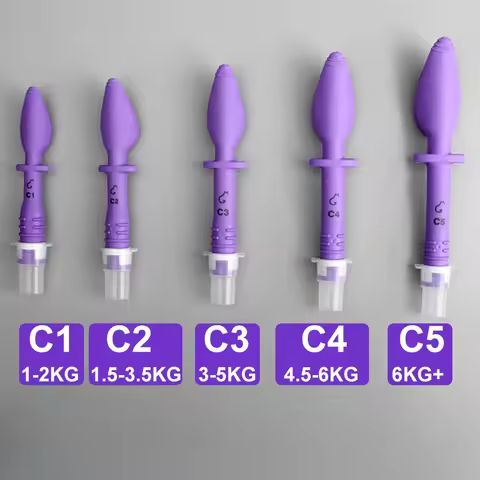 Cat Blind Intubation Tube Medical Soft V-Gel Supraglottic Airway ET Tube Device for Cats Veterinary 