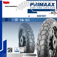 PRIMAAX SK63 BIGFOOT TUBELESS TYRE 80-90-14 90/90-14 100/80-14 70/90-17 80/90-17 90/90-17 100/80-17 