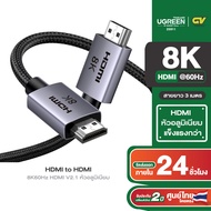 UGREEN รุ่น HD171 / HD150 สาย HDMI 2.1 ผ่านการรับรอง 8K 60Hz ยาว 1-5m สำหรับแล็ปท็อป PCอื่นๆ US