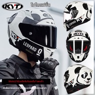 KYT | หมวกกันน็อคเต็มใบสำหรับมอเตอร์ไซค์พร้อมปีกท้ายขนาดใหญ่