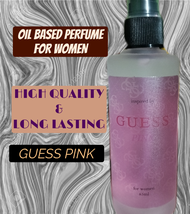 GUESS PINK PERFUME FOR WOMEN 85ML OIL BASED PERFUME