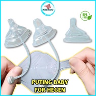 Mamababy puting baby Replacement Hegen Teat Puting Hagen nipple Hegen Bottle teat straw Handle hegen