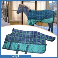[Dolity1] Winter Horse Blanket Waterproof Breathable Equine Turnout Rug Thickened 1680D Oxford for R