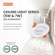 Lampu Siling jenis Downlight - Nikkon Ceiling Light Downlight seris