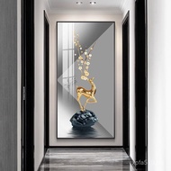 Meaning Good Modern Light Luxury Vertical Version Mural Decorative Painting Entrance Corridor Painti