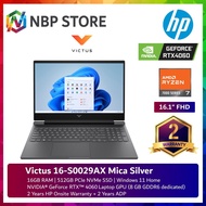 HP Victus 16-S0029AX 16.1" FHD 144Hz Gaming Laptop Mica Silver ( Ryzen 7 7840HS, 16GB, 512GB SSD, RT