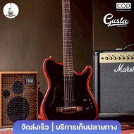 Gusta ALNUEVO Hybrid | กีตาร์โปร่งไฟฟ้า สไตล์ Hollow body ไฮบริดกีตาร์ 2ระบบใน 1ตัว ✨มีเก็บปลายทาง