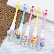Zootopia Judy Nick Children's Toothbrush Soft Bristles Premium Rabbit Judy Toothbrush 6 to 12 Years 