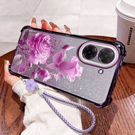 YBD Phone Case For Redmi A7 Pro A5 Turbo 4 Pro Xiaomi POCO F7 POCO C71 C85X Blooming Rose Bracelet S
