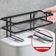 Toilet Rack Stainless Steel Toiletries Bathroom Storage Organizer Shelf Shampoo Shelve Rak Bilik Air