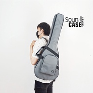 3/4 Junior Acoustic Guitar Bag 3/4 Junior Acoustic Guitar Softcase Grey SoundCase Theory