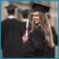 Richlayer_ Academic Gown Set Graduation Robe and Cap Class of 2025 Graduation Gown Set High Quality 