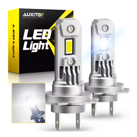 AUXITO 2pcs H7 Trubo LED Canbus Headlight Bulb 20000LM 100W for BMW E60 F10 F30 E46 Mercedes Benz W2