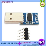 hhuueCH9329 Module Serial Port to Standard USB HID Keyboard and Mouse Device Module 12Mbps Speed Sup