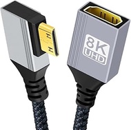 chenyang 8K HDMI 2.1 Cable,Mini HDMI to HDMI 8K@60Hz 4K@120Hz 48Gbps Ultra High Speed Gold Plated Br
