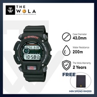 Casio G-Shock Mens Digital Watch DW-9052-1V Black Resin Band Sport Watch (watch for man / jam tangan
