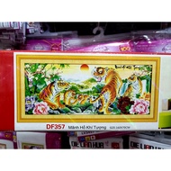 {large size} Tiger Qi Scepter stone painting - DF357(160x70cm)