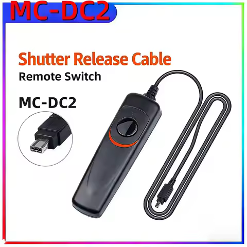 MC-DC2 Wired Remote Shutter Release Control for Nikon Z7II Z6III Z6II Z7 Z6 Z5 D750 D780 D610 D7500 