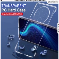 For OPPO Find X6 X6Pro X7 X7Ultra X8 X8Pro X8S X8S+ X8Ultra Frameless Hard PC Transparent Phone Case