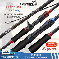 CALDARI Rod Ul Power Fishing Rod Solid Carbon Rod Spinning Rod Casting Rod Ultralight Rod Shrimp Rod