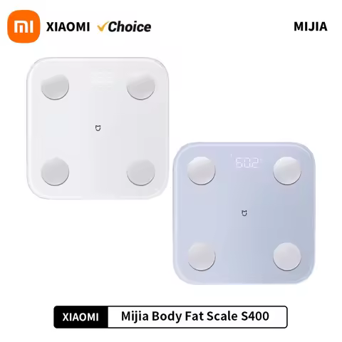 Xiaomi Body Fat Scale S400 Bluetooth 5.0 Weight Scale Smart Home Body Composition 150KG BMR Test Hea