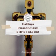 Orthodox Haleluya Byzantine Cross Size S