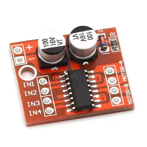 2 DC motor drive module reversing PWM speed dual H bridge stepper motor Mini victory L298N