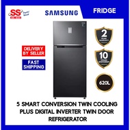 【 DELIVERY BY SELLER 】Samsung RT53K6271BS/ME | RT53K6271BS 620L Top Mount Freezer with Twin Cooling Plus™  PETI SEJUK