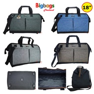 BigBagsThailand กระเป๋าเดินทาง กระเป๋าสะพาย กระเป๋าหิ้ว กระเป๋าถือ 18 นิ้ว แบรนด์ Romar Polo รุ่น Clothing Bag R21253