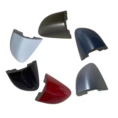 Black LC9X LZ9Y Silver LA7W Right Passenger Door Lock Cylinder Handle Cover For VW Passat B6 B7 R36 