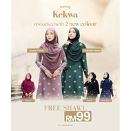 Kurung Kekwa Restock Sedondon Ibu dan Anak By Jelita Wardrobe